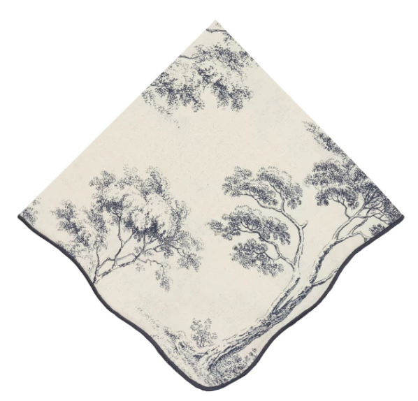 Napkin Forest Navy