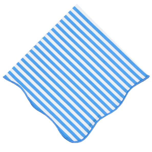 Napkin Stripe Blue