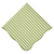 Napkin Stripe Green