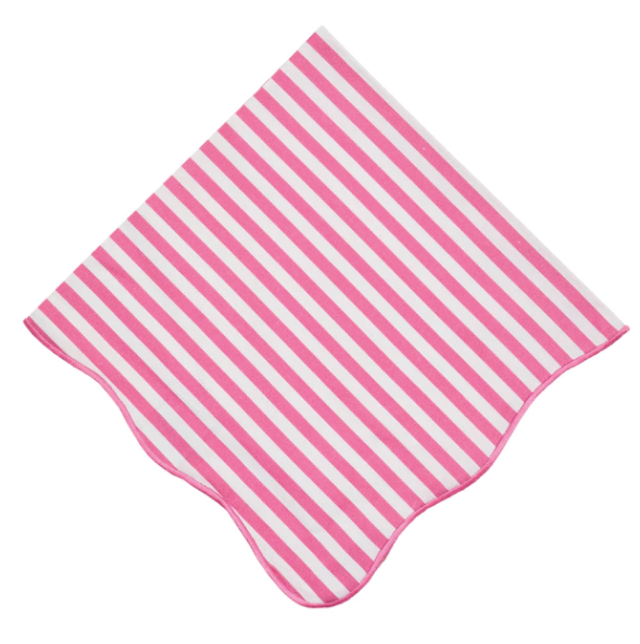 Napkin Stripe Pink