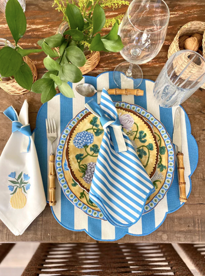 Placemat Luna Stripe Blue