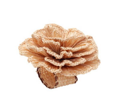 Napkin Ring Flower Natural