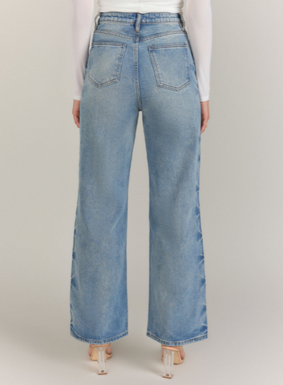Studded Straight Leg Jean