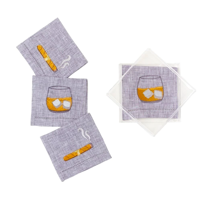 Napkin Set of 4 Whiskey Grey