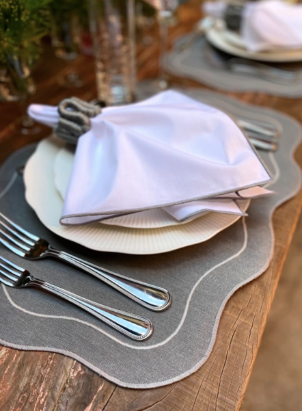 Placemat Sardenha Grey