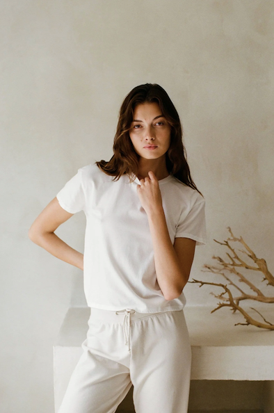 Cecilia Tee Knit White