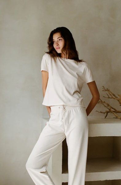 Cecilia Tee Knit White