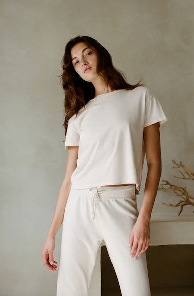 Cecilia Tee Knit White