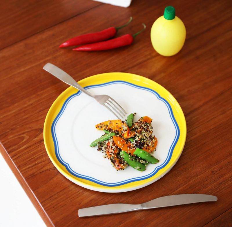 Plate Daydream Bulge Yellow