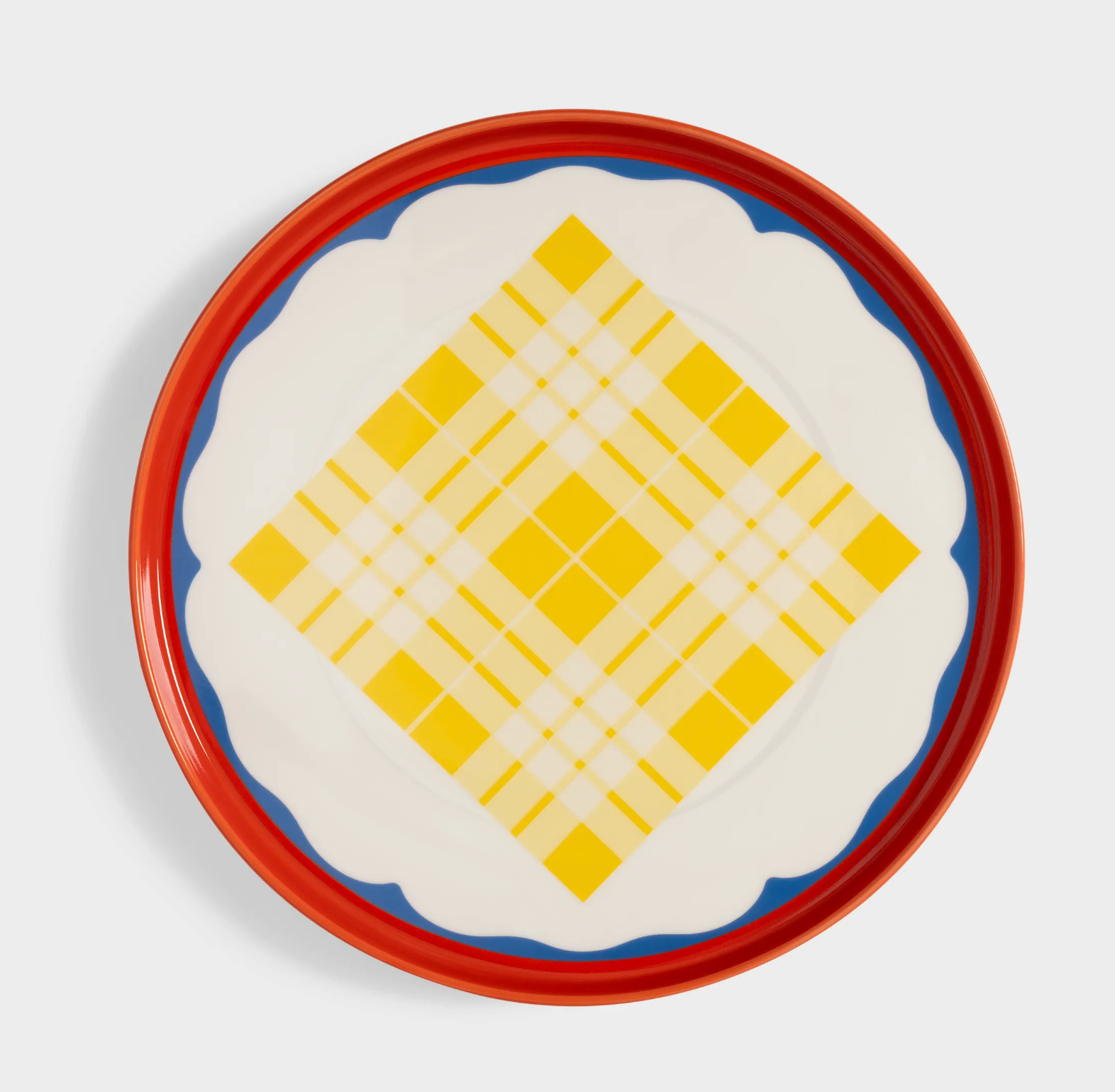 Plate Daydream Wave Red