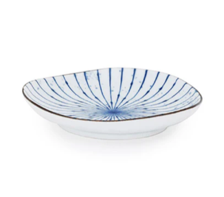 Fubuki Tokusa Round Appetizer Salad Plate