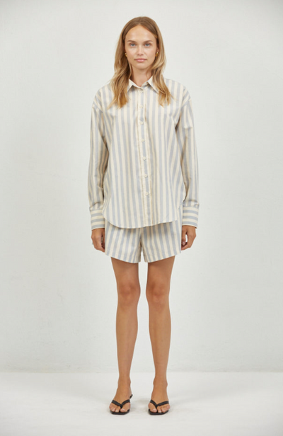 Loire Shirt  Dusty Blue