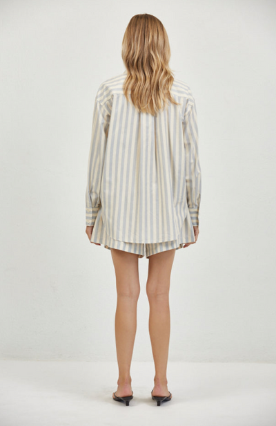 Loire Shirt  Dusty Blue