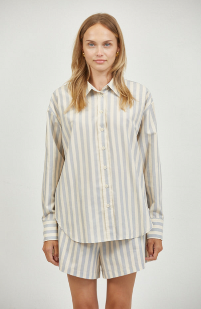 Loire Shirt  Dusty Blue