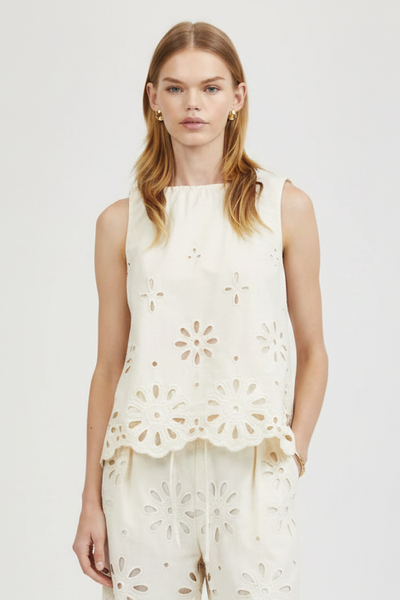 Leonor Top Cream