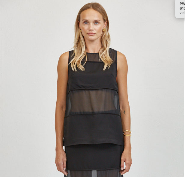 Rene Top Black
