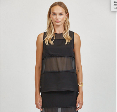 Rene Top Black