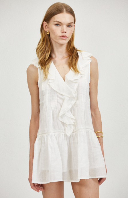 Maire Mini Dress Off White