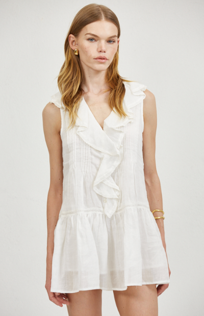 Maire Mini Dress Off White