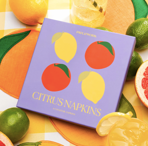 Citrus Cocktail Napkins