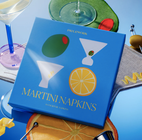 Martini Cocktail Napkins