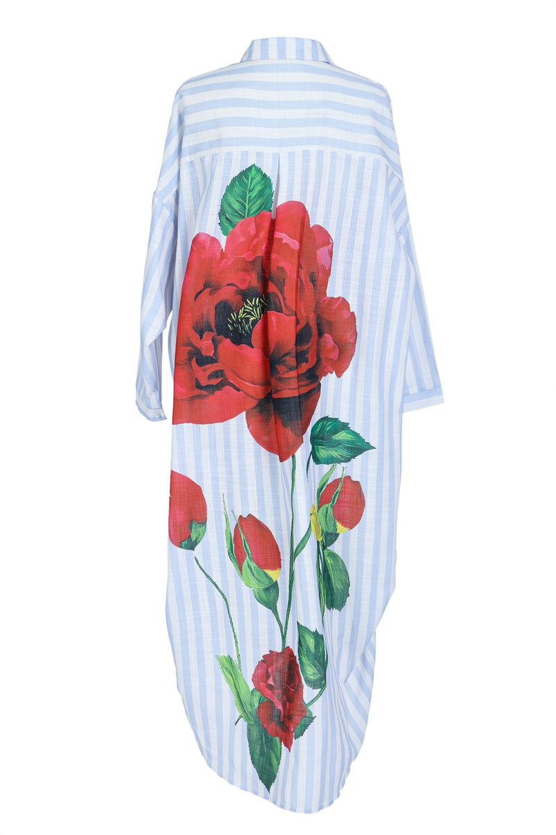 Claudia Maxi Dress Floral Printed
