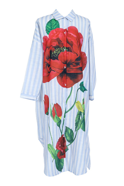 Claudia Maxi Dress Floral Printed