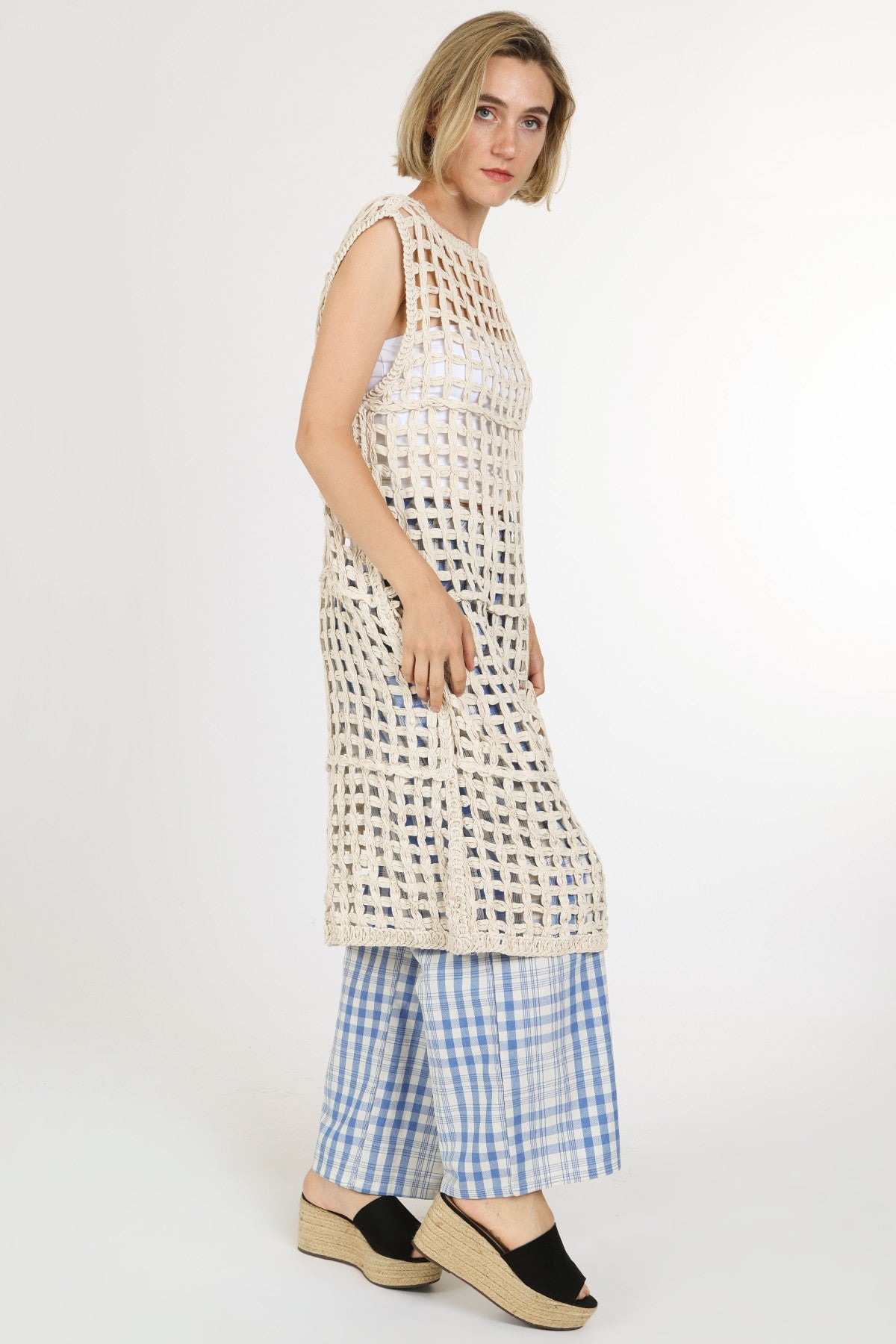 Katy Midi Dress Natural