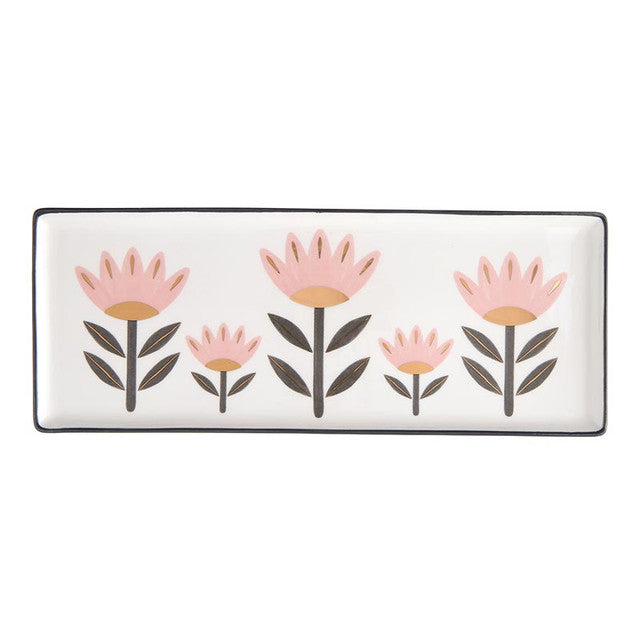 Ceramic Tray Flowers