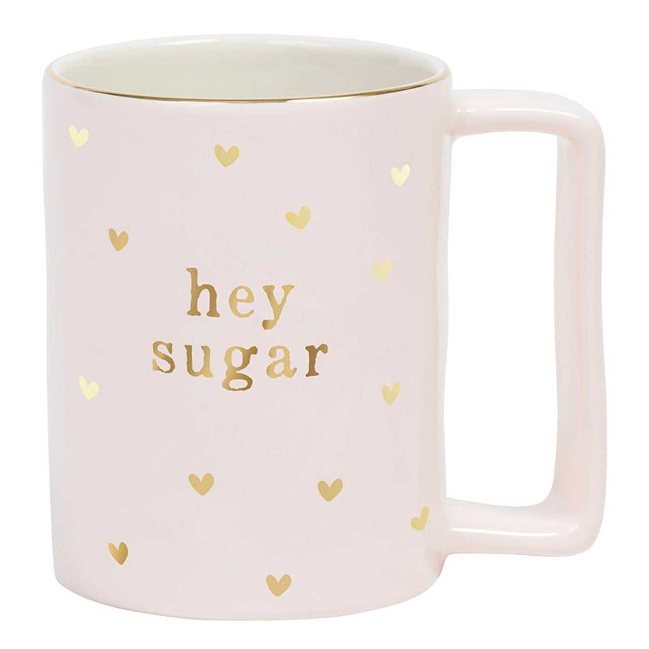Gold Foil Organic Mug Hey Sugar