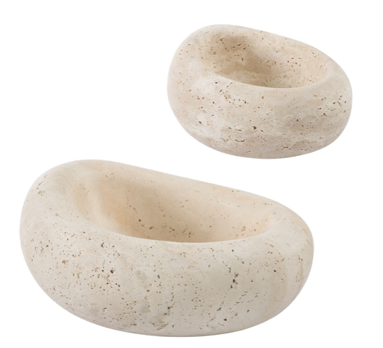 Swaddle Bowl Travertine