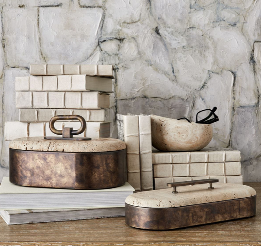 Swaddle Bowl Travertine