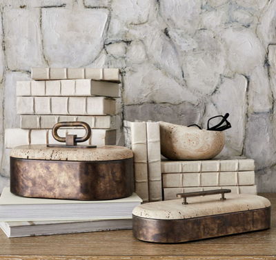 Swaddle Bowl Travertine