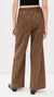 Bow Pattern Pant Brown