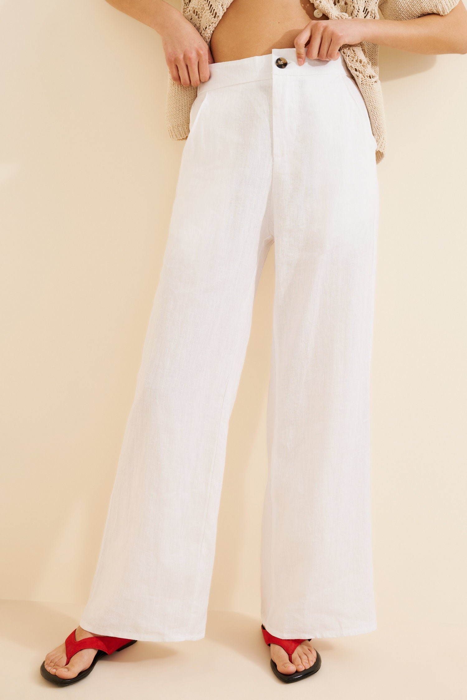 Sundown Pant White