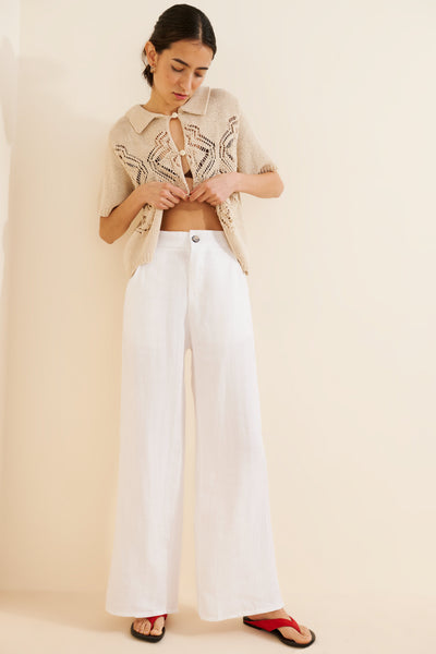 Sundown Pant White