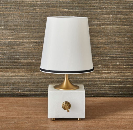 Blockhead Mini Lamp Satin Brass