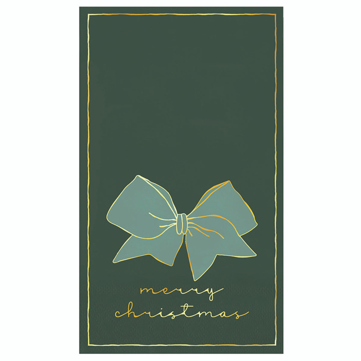 Paper Guest Napkins Merry Christmas