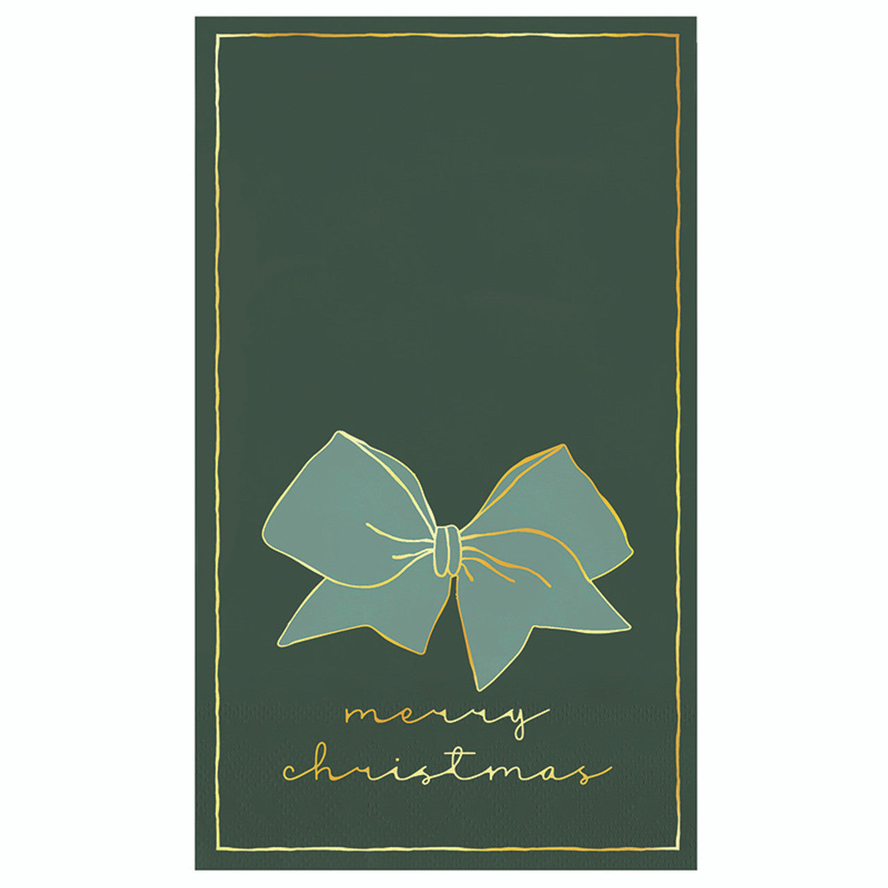 Paper Guest Napkins Merry Christmas