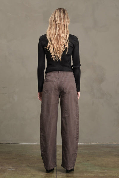 Barrel Leg Pant Pinstripe