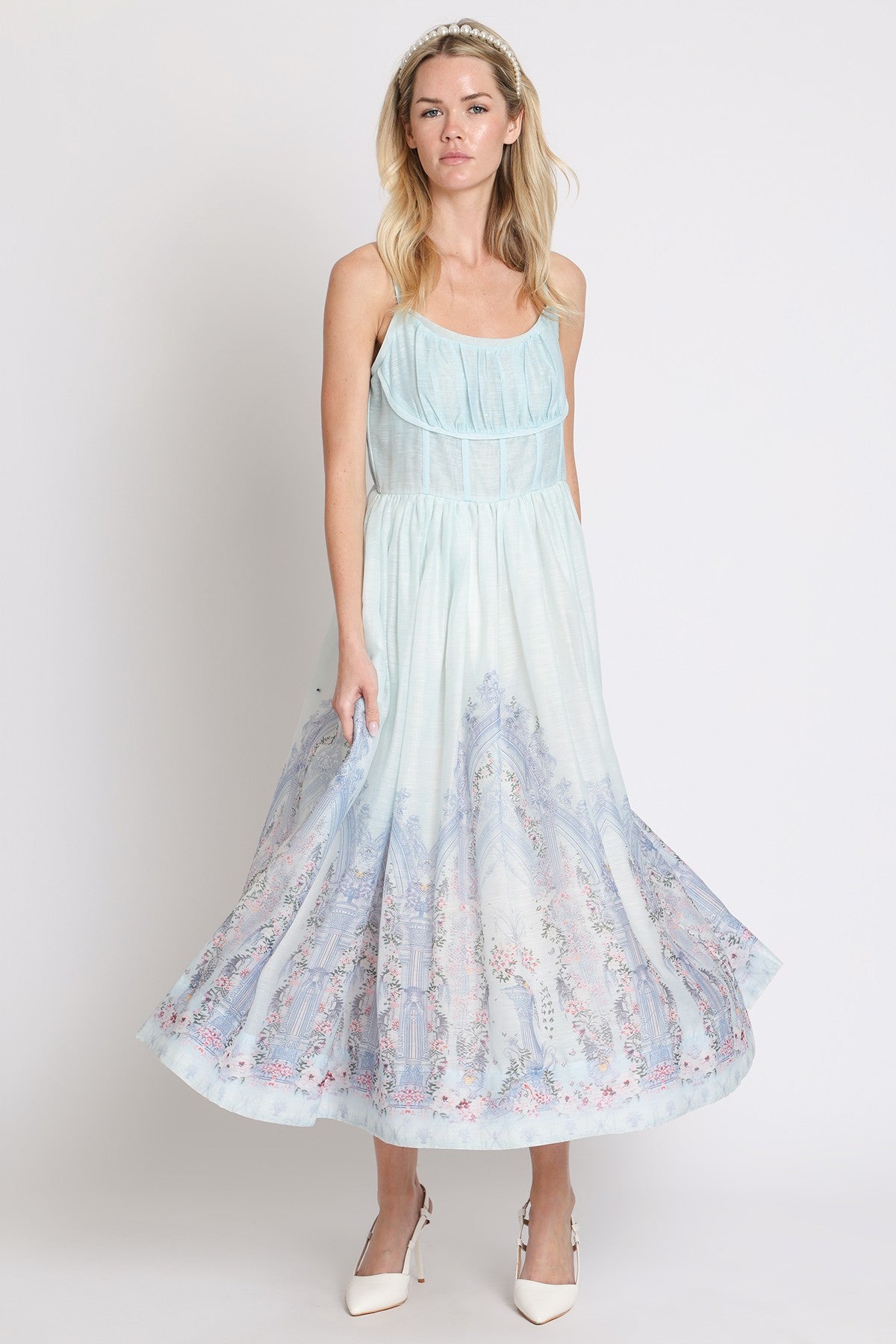 Nicol Dress Light Blue
