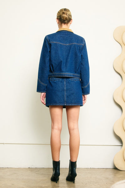 Oriana Denim Western Jacket