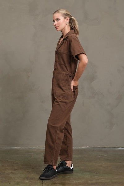 Field Jumpsuit Brown