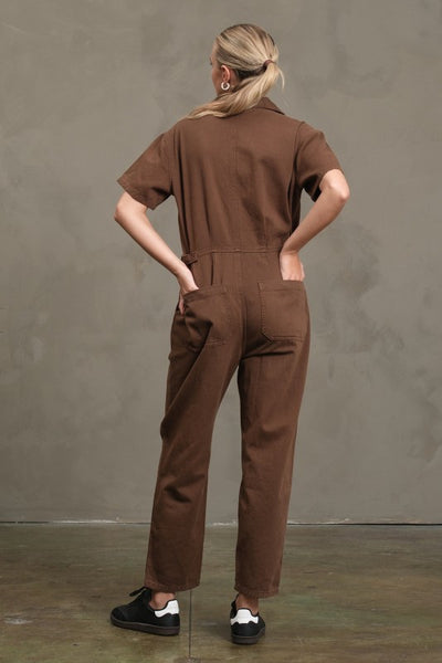 Field Jumpsuit Brown