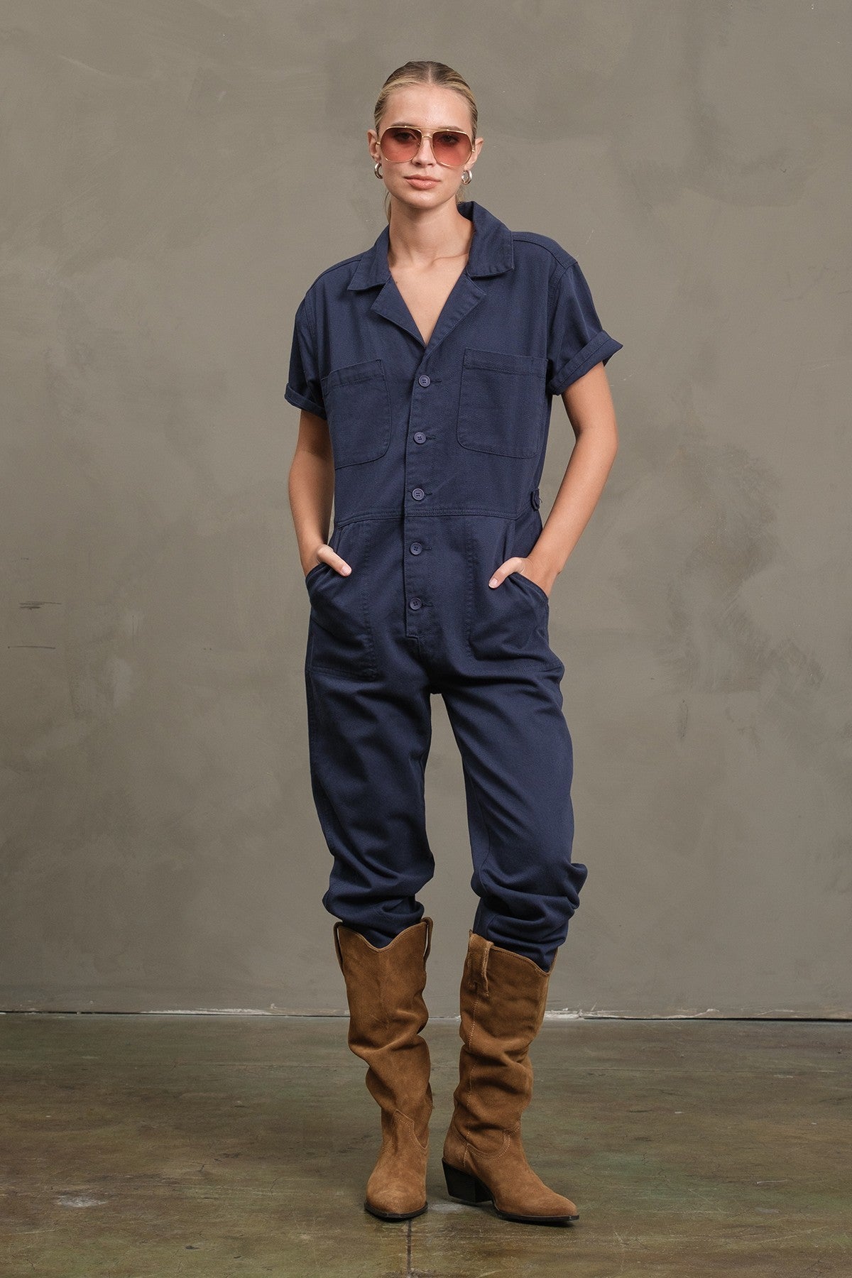 Field Jumpsuit Navy