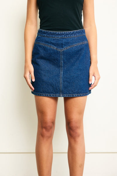 Denim Mini Skirt