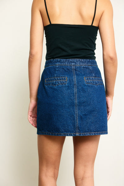 Denim Mini Skirt