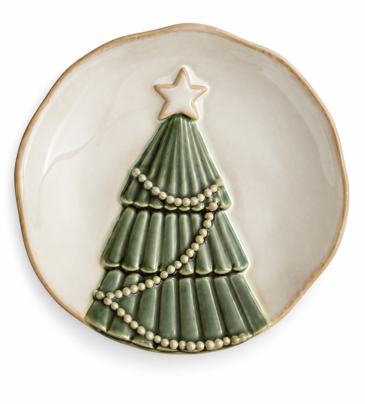 Chrirtmas Plate Tree