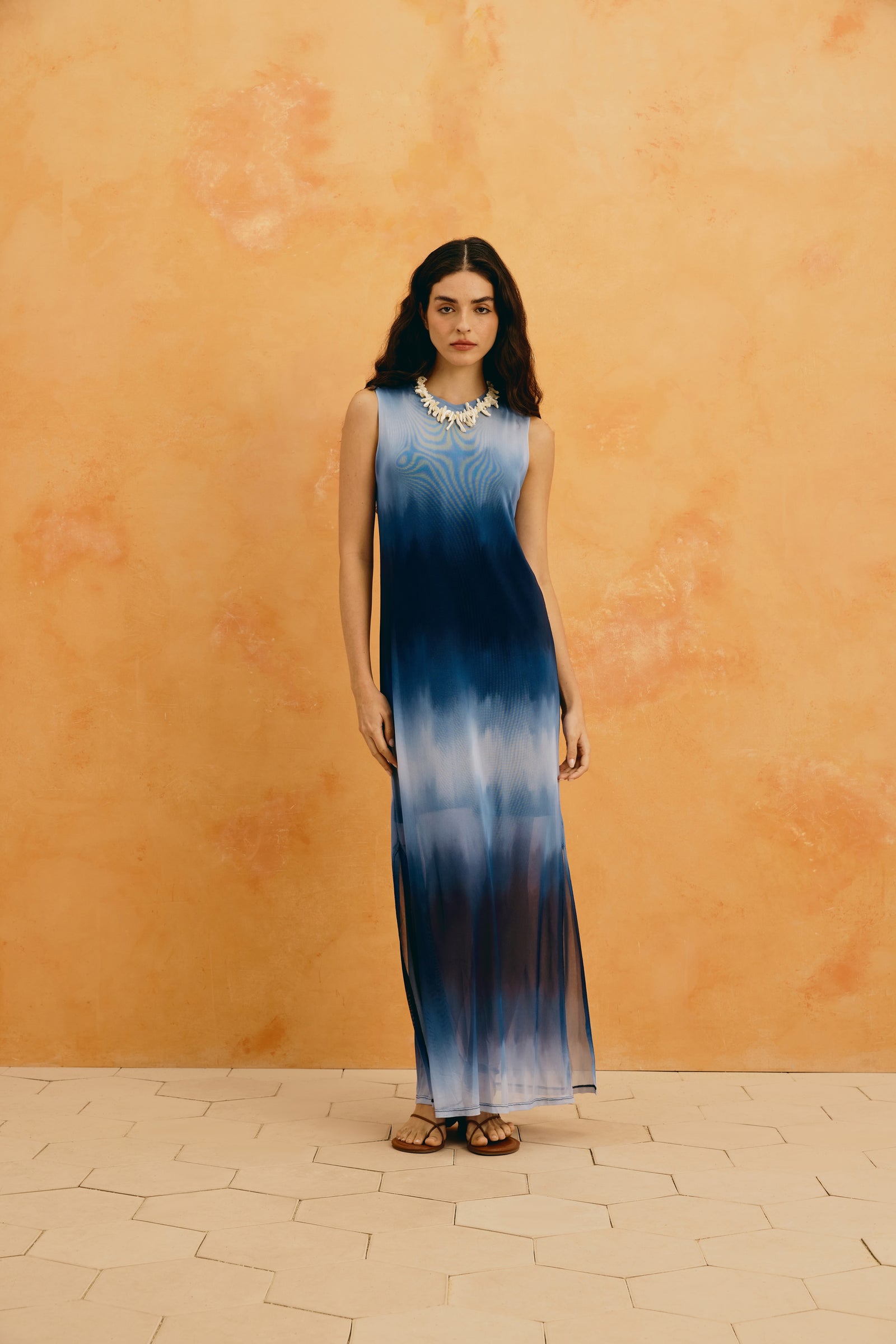 Ruth Dress Blue