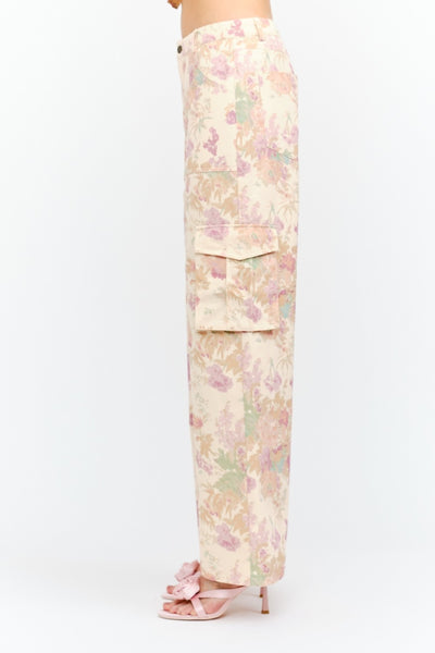 Gabby Pant Floral Pink